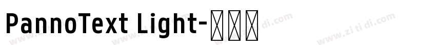 PannoText Light字体转换